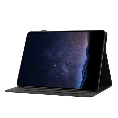 For Samsung Galaxy Tab A 10.1 (2016) T580 Case Card Holder Building Blocks Imprinted Tablet Cover