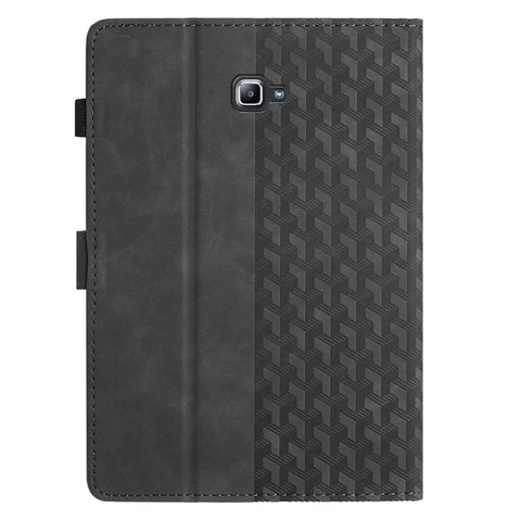 For Samsung Galaxy Tab A 10.1 (2016) T580 Case Card Holder Building Blocks Imprinted Tablet Cover