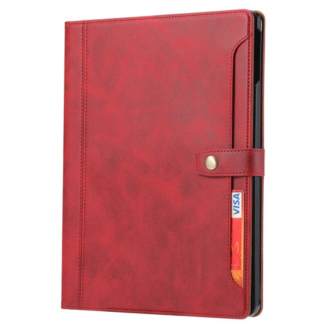 For iPad Pro 11 (2025) / 11 (2024) Case Auto Wake / Sleep Leather Wallet Tablet Cover with Card Slot