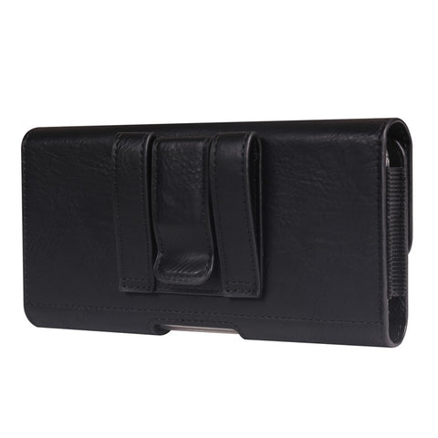 7.2 inch Waist Bag for Huawei Mate 20 X / Honor X20 Max / Meizu Note 22 Horizontal Elastic Phone Holster with Card Slot
