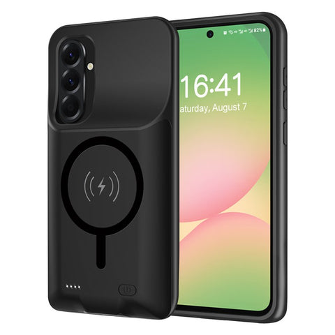 G10 For Samsung Galaxy A36 / A56 5G TPU Edge Charging Case 6000mAh Extended Battery Magnetic Case