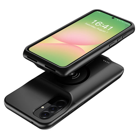 G10 For Samsung Galaxy A36 / A56 5G TPU Edge Charging Case 6000mAh Extended Battery Magnetic Case