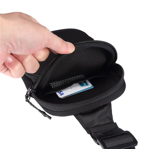 Portable Cell Phone Crossbody Bag for 5.5 / 6.5 / 6.9 / 7.2 inch Lightweight Mini Shoulder Bag for 5.5 / 6.5 / 6.9 / 7.2 inch Nylon Travel Sling Chest Bag for 5.5 / 6.5 / 6.9 / 7.2 inch