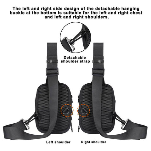 Portable Cell Phone Crossbody Bag for 5.5 / 6.5 / 6.9 / 7.2 inch Lightweight Mini Shoulder Bag for 5.5 / 6.5 / 6.9 / 7.2 inch Nylon Travel Sling Chest Bag for 5.5 / 6.5 / 6.9 / 7.2 inch