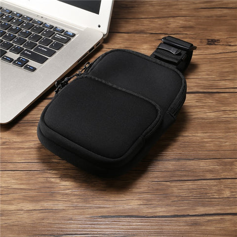 Portable Cell Phone Crossbody Bag for 5.5 / 6.5 / 6.9 / 7.2 inch Lightweight Mini Shoulder Bag for 5.5 / 6.5 / 6.9 / 7.2 inch Nylon Travel Sling Chest Bag for 5.5 / 6.5 / 6.9 / 7.2 inch