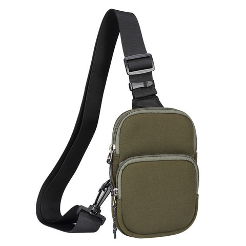 Portable Cell Phone Crossbody Bag for 5.5 / 6.5 / 6.9 / 7.2 inch Lightweight Mini Shoulder Bag for 5.5 / 6.5 / 6.9 / 7.2 inch Nylon Travel Sling Chest Bag for 5.5 / 6.5 / 6.9 / 7.2 inch