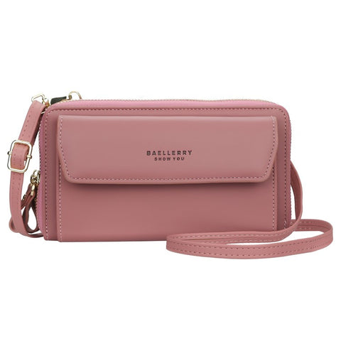 BAELLERRY N0109 Women's Crossbody Bag Large Capacity Purse Shoulder Bag for Daily Use