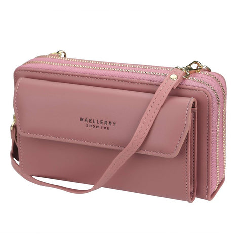 BAELLERRY N0109 Women's Crossbody Bag Large Capacity Purse Shoulder Bag for Daily Use