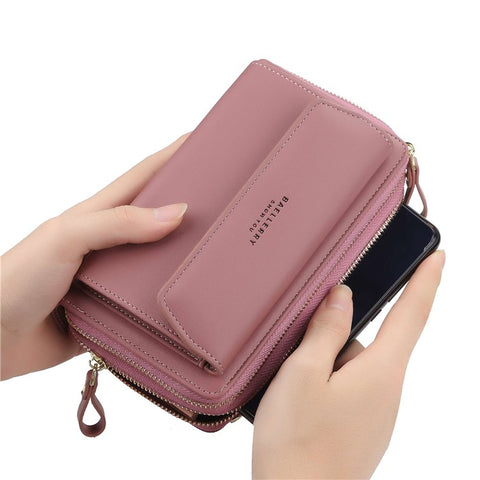 BAELLERRY N0109 Women's Crossbody Bag Large Capacity Purse Shoulder Bag for Daily Use