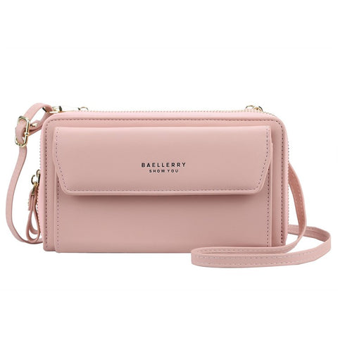 BAELLERRY N0109 Women's Crossbody Bag Large Capacity Purse Shoulder Bag for Daily Use