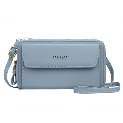 BAELLERRY N0109 Women's Crossbody Bag Large Capacity Purse Shoulder Bag for Daily Use