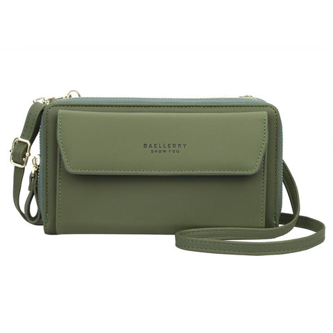 BAELLERRY N0109 Women's Crossbody Bag Large Capacity Purse Shoulder Bag for Daily Use