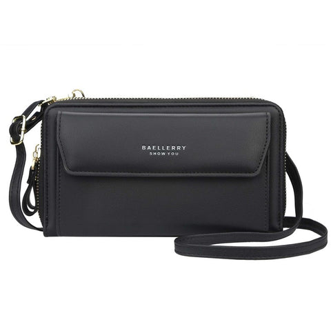 BAELLERRY N0109 Women's Crossbody Bag Large Capacity Purse Shoulder Bag for Daily Use