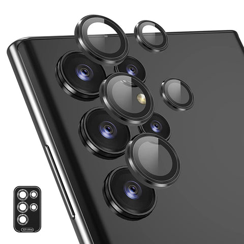 ENKAY HAT PRINCE For Samsung Galaxy S25 Ultra Camera Lens Protector  Metal Ring Lens Film