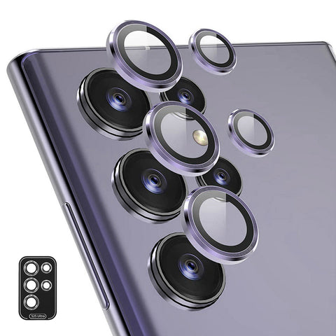 ENKAY HAT PRINCE For Samsung Galaxy S25 Ultra Camera Lens Protector  Metal Ring Lens Film