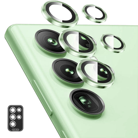 ENKAY HAT PRINCE For Samsung Galaxy S25 Ultra Camera Lens Protector  Metal Ring Lens Film