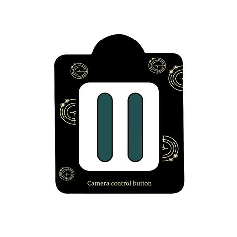 RURIHAI 2Pcs Camera Control Button Sticker for iPhone 17 Pro Max / 17 Pro / 17 / 16 Pro Max / 16 Pro / 16 Plus / 16 Glass Camera Button Protector
