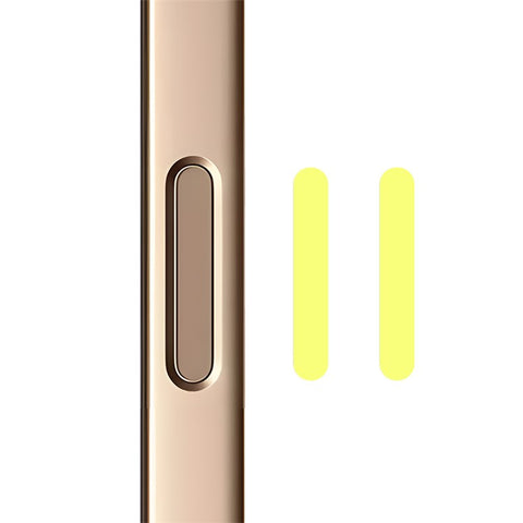 RURIHAI 2Pcs Camera Control Button Sticker for iPhone 17 Pro Max / 17 Pro / 17 / 16 Pro Max / 16 Pro / 16 Plus / 16 Glass Camera Button Protector