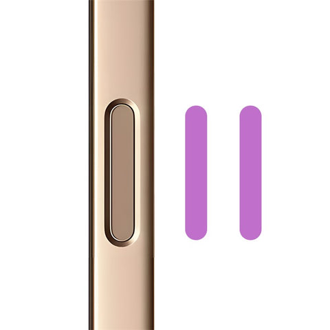 RURIHAI 2Pcs Camera Control Button Sticker for iPhone 17 Pro Max / 17 Pro / 17 / 16 Pro Max / 16 Pro / 16 Plus / 16 Glass Camera Button Protector