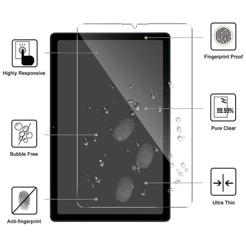 For Lenovo Idea Tab Pro Tempered Glass Screen Protector 2.5D Straight Edge Full Screen Film Full Glue