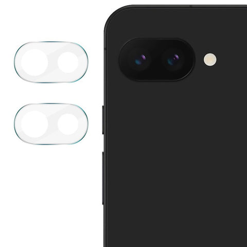 IMAK 2Pcs / Set For Google Pixel 9a Camera Lens Protector Ultra Clear Tempered Glass Lens Film