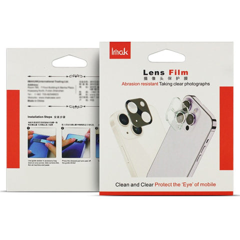 IMAK 2Pcs / Set For Google Pixel 9a Camera Lens Protector Ultra Clear Tempered Glass Lens Film