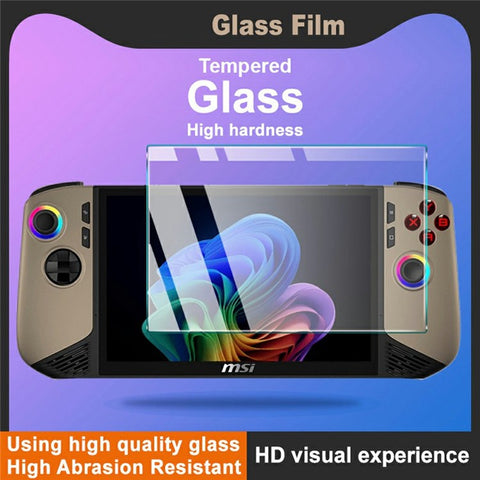 IMAK H Series For MSI Claw 8 AI+ Tempered Glass Screen Protector Shatter-Proof Protection