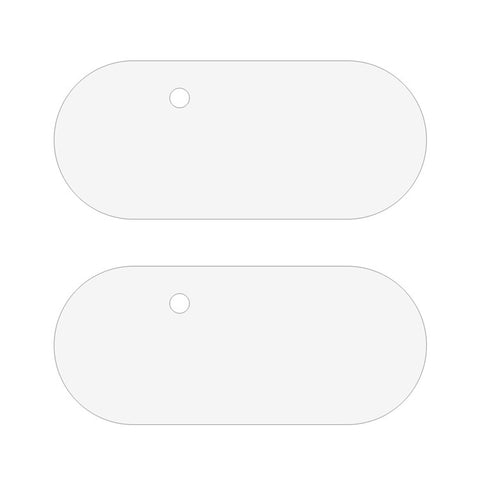 2PCS For Google Pixel 10 Pro Camera Lens Protector 2.5D Tempered Glass Lens Film (Small Version)