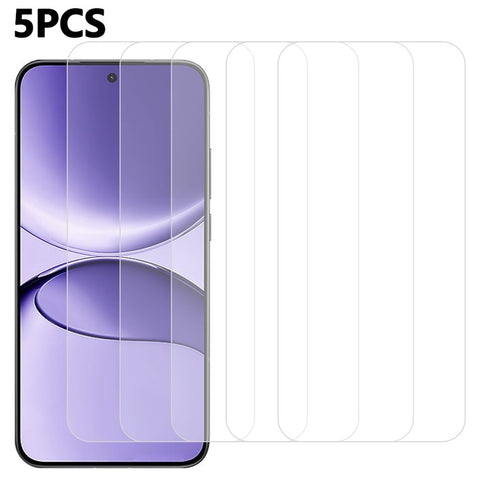 5Pcs For Xiaomi Poco F7 5G / Redmi Turbo 4 Pro 5G Front Screen Protector 0.3mm 2.5D Tempered Glass Clear Film
