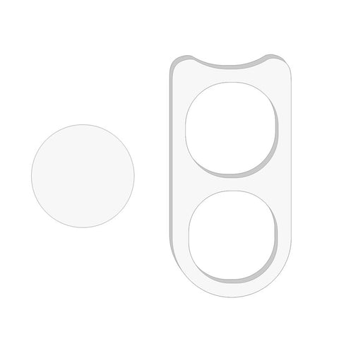 1 Set For vivo V50 Lite 4G / 5G Camera Lens Protector 3D Arc Edge Anti-Scratch Tempered Glass Lens Film