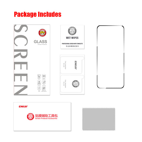 ENKAY HAT PRINCE For OnePlus 13T 5G Screen Protector   9H Silk Printing 0.26mm Tempered Glass