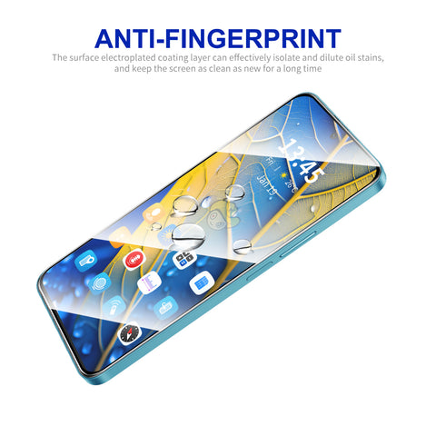 ENKAY HAT PRINCE For Honor 400 Lite 5G HD Clear Film   Tempered Glass Screen Protector with Installation Tool