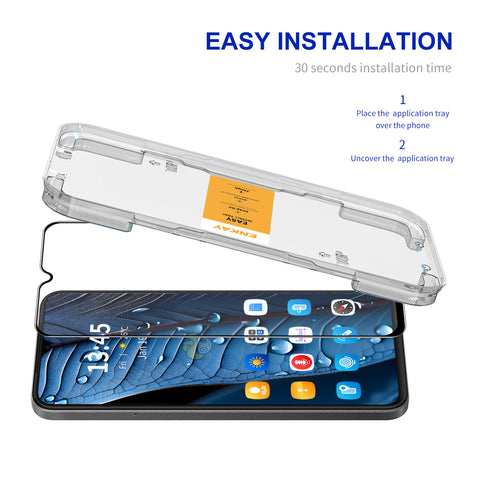 ENKAY HAT PRINCE For Xiaomi Redmi A5 4G (171.7mm) HD Clear Film   Tempered Glass Screen Protector with Installation Tool