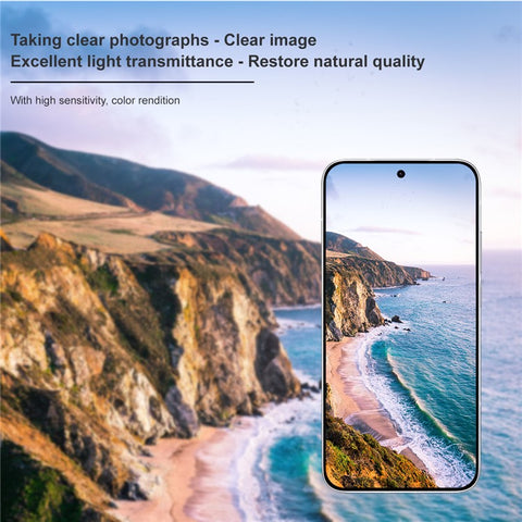 IMAK For Xiaomi Redmi Turbo 4 Pro 5G Tempered Glass Lens Film + Acrylic Cap (Black Version)