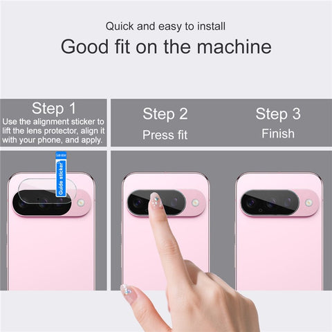 IMAK For Google Pixel 10 Camera Lens Protector HD Tempered Glass Rear Lens Film (Downsize Version)