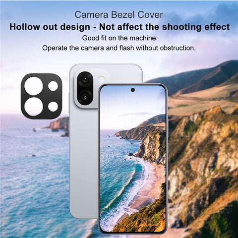IMAK For OnePlus 13s 5G / 13T 5G Metal Camera Lens Protector Lens Protective Cover