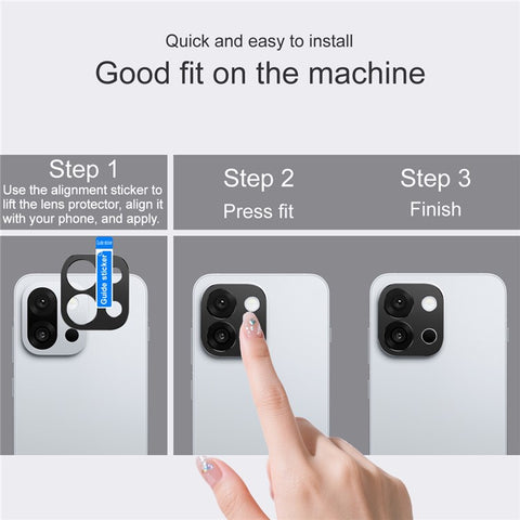IMAK For OnePlus 13s 5G / 13T 5G Metal Camera Lens Protector Lens Protective Cover