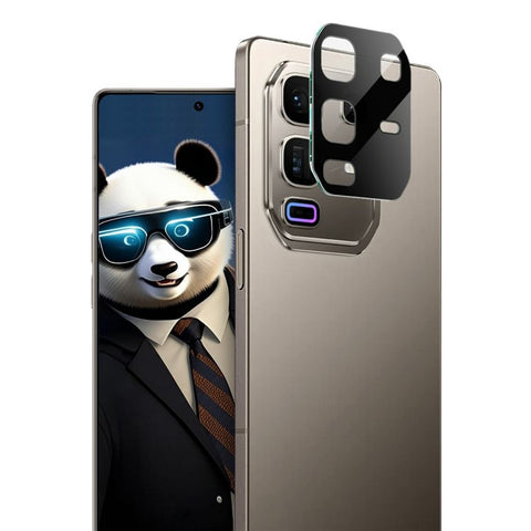 IMAK For Infinix Note 50 Pro+ 5G Tempered Glass Lens Film + Acrylic Cap (Black Version)