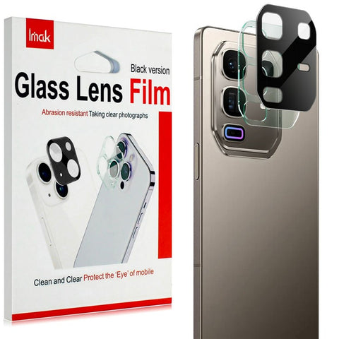 IMAK For Infinix Note 50 Pro+ 5G Tempered Glass Lens Film + Acrylic Cap (Black Version)