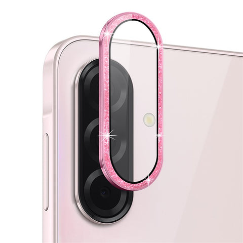 NORTHJO 1 Set For Samsung Galaxy A36 5G / A56 5G Camera Lens Film Tempered Glass+Metal Glitter Rear Lens Protector