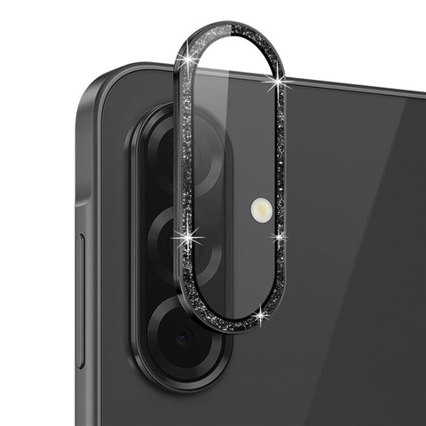 NORTHJO 1 Set For Samsung Galaxy A36 5G / A56 5G Camera Lens Film Tempered Glass+Metal Glitter Rear Lens Protector