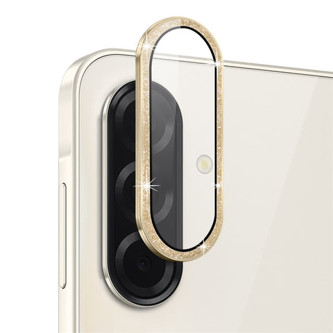 NORTHJO 1 Set For Samsung Galaxy A36 5G / A56 5G Camera Lens Film Tempered Glass+Metal Glitter Rear Lens Protector