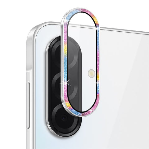 NORTHJO 1 Set For Samsung Galaxy A36 5G / A56 5G Camera Lens Film Tempered Glass+Metal Glitter Rear Lens Protector