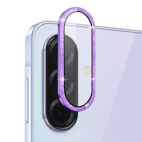 NORTHJO 1 Set For Samsung Galaxy A36 5G / A56 5G Camera Lens Film Tempered Glass+Metal Glitter Rear Lens Protector