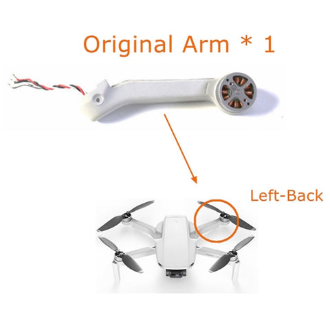 For DJI Mini 1 Left Rear Arm OEM Replacement Part RC Drone Repair Accessories