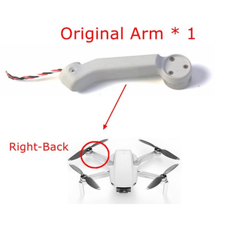 For DJI Mini 1 Right Rear Arm OEM Replacement Part RC Drone Repair Accessories