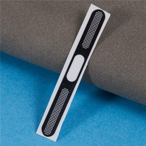 For iPhone 15 Bottom Speaker Mesh Decal Dustproof Aluminum Sticker