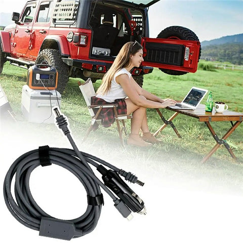 20m For Starlink Space-X Mini 3-in-1 Type-C Cigarette Lighter Car Charger Power Cord
