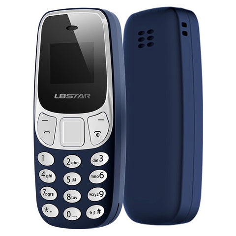 L8STAR BM10 Dual SIM Bluetooth-Compatible Mini Bar Phone 2G GSM 0.66 Inch Screen Cell Phone