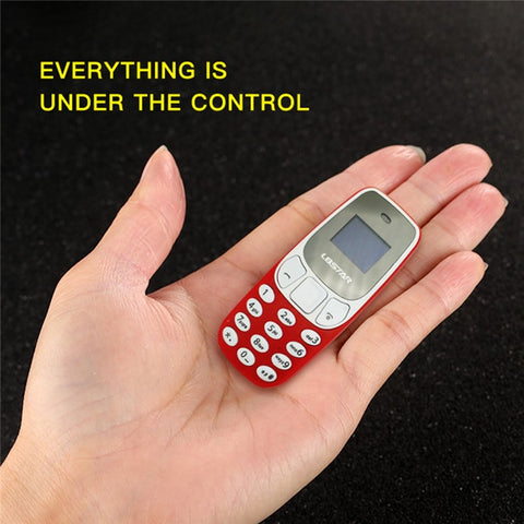L8STAR BM10 Dual SIM Bluetooth-Compatible Mini Bar Phone 2G GSM 0.66 Inch Screen Cell Phone